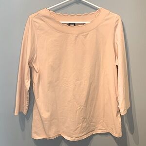 Anne Klein Blush Pink Top